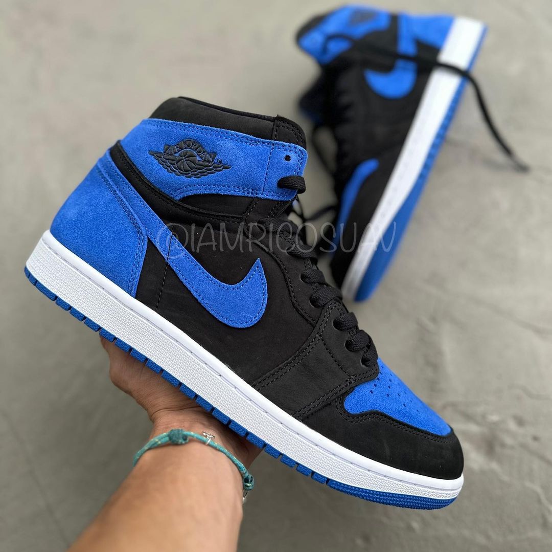 Air Jordan 1 High OG “Royal Re  年底元年 AJ1 最新实物！这质感你打几分？
