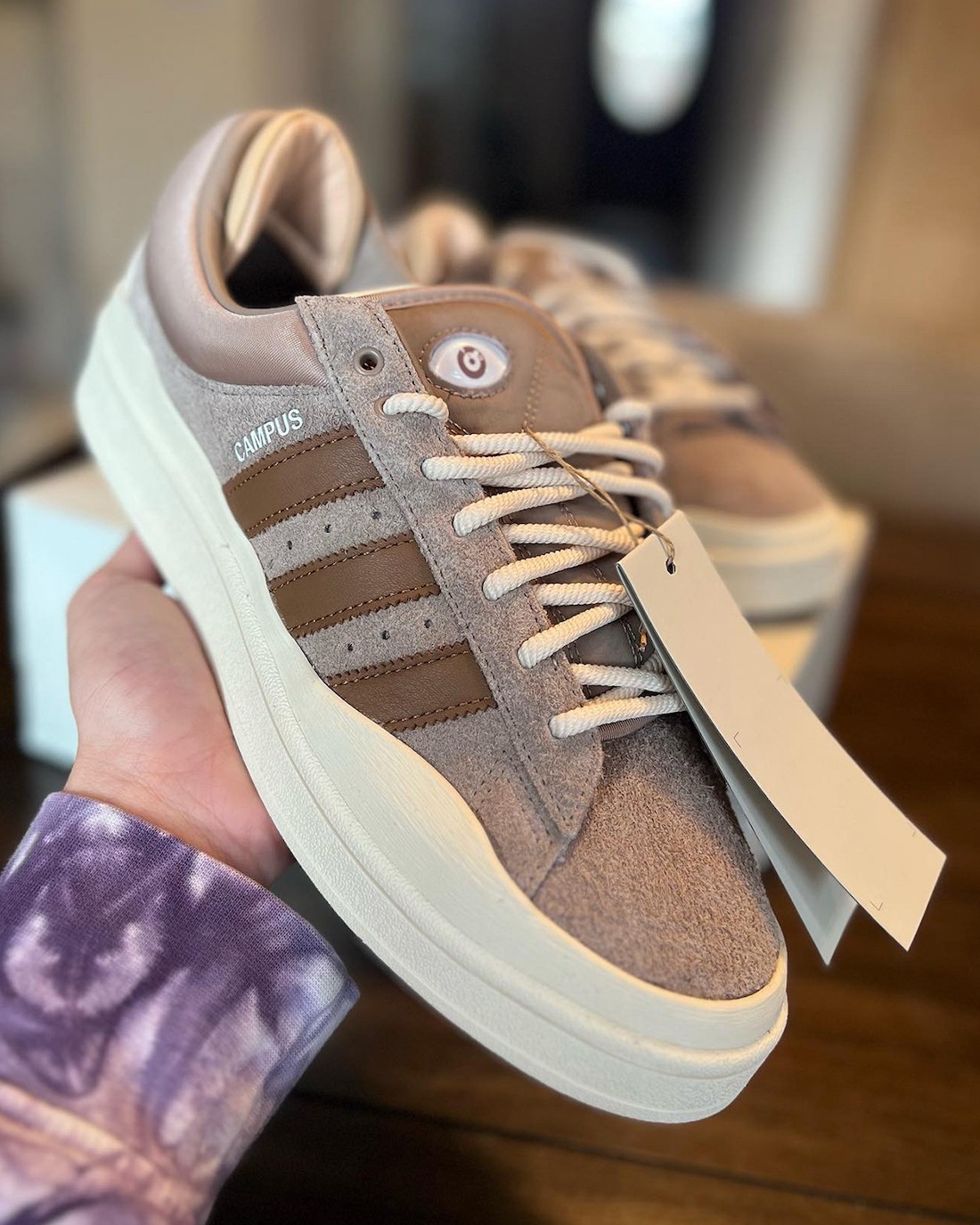 Campus,adidas Originals,Bad Bu  Bad Bunny 三叶草新联名泄露！看着就高级！