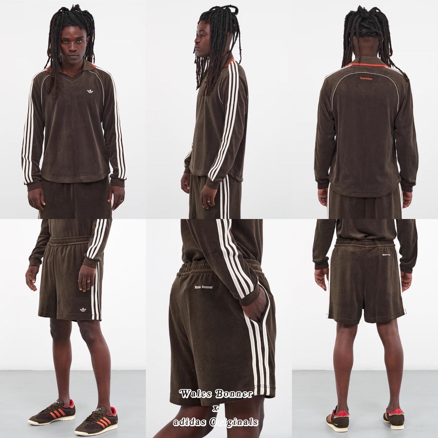 Grace Wales Bonner,adidas Orig  三叶草「天价联名」型录释出！发售日期也有了！