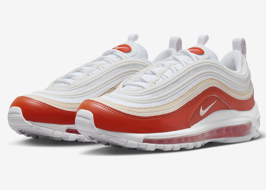 Nike,Air Max 97,Picante Red,FN  经典「白红」造型！全新配色 Air Max 97 有点小帅！