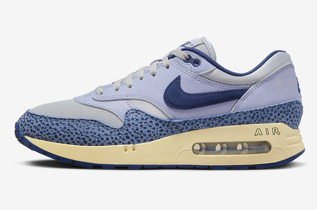 Nike,Air Max 1 '86,Blue Safari  Air Max 1 又有新配色！这次是「蓝色石斑纹」！