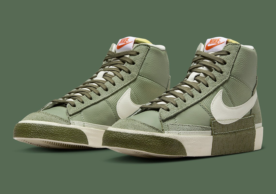 Nike Blazer Mid Pro Club,DQ767  军事风拉满！全新 Nike Blazer Mid 曝光！