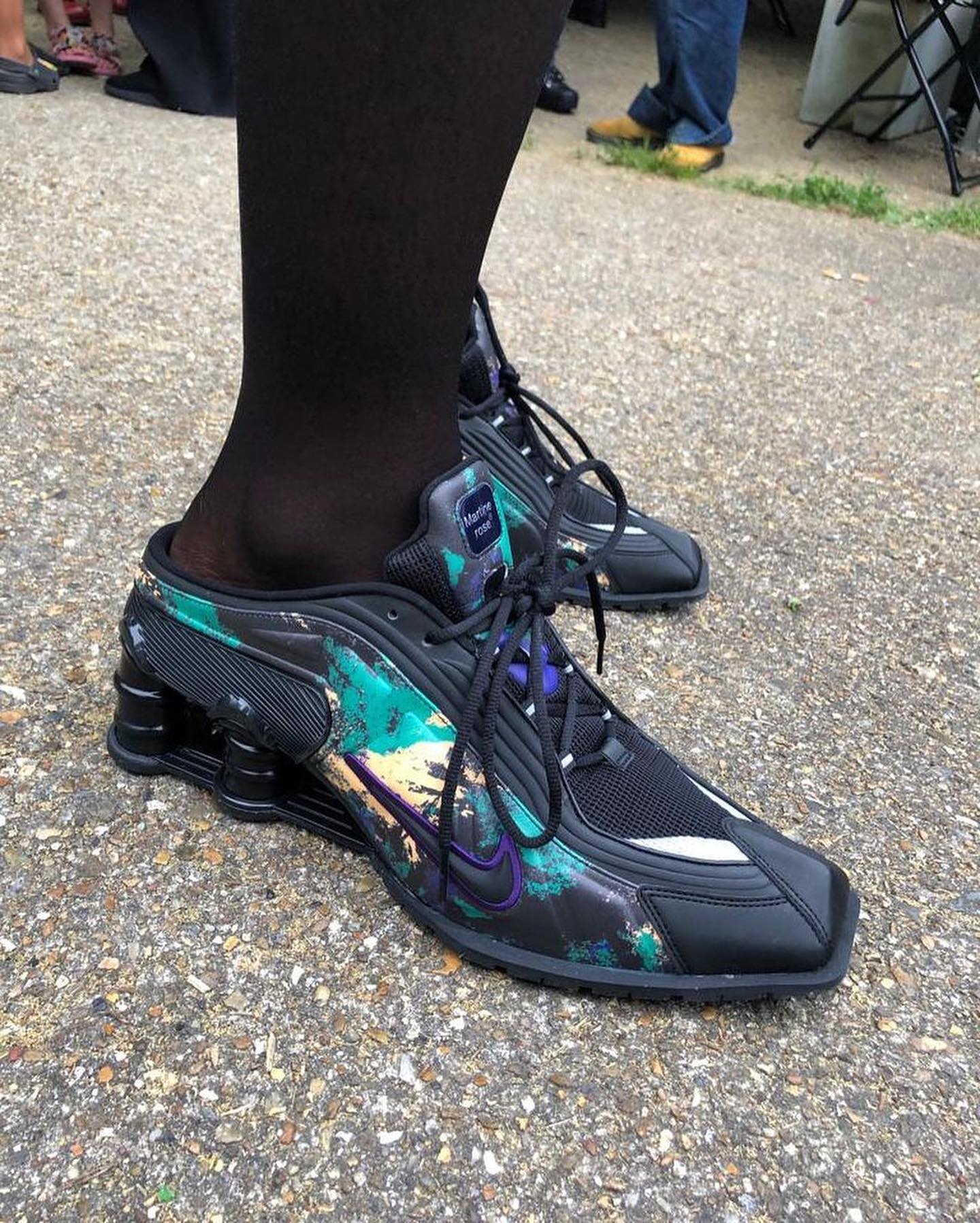 Shox MR4,Nike,Martine Rose  Nike「年度最怪」联名鞋曝光！这造型...