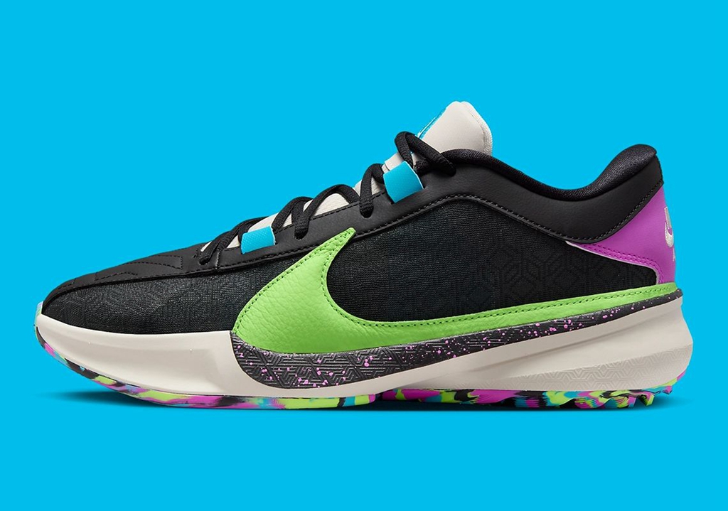 Nike,Zoom Freak 5  又有新配色！字母哥 5 代官图曝光！