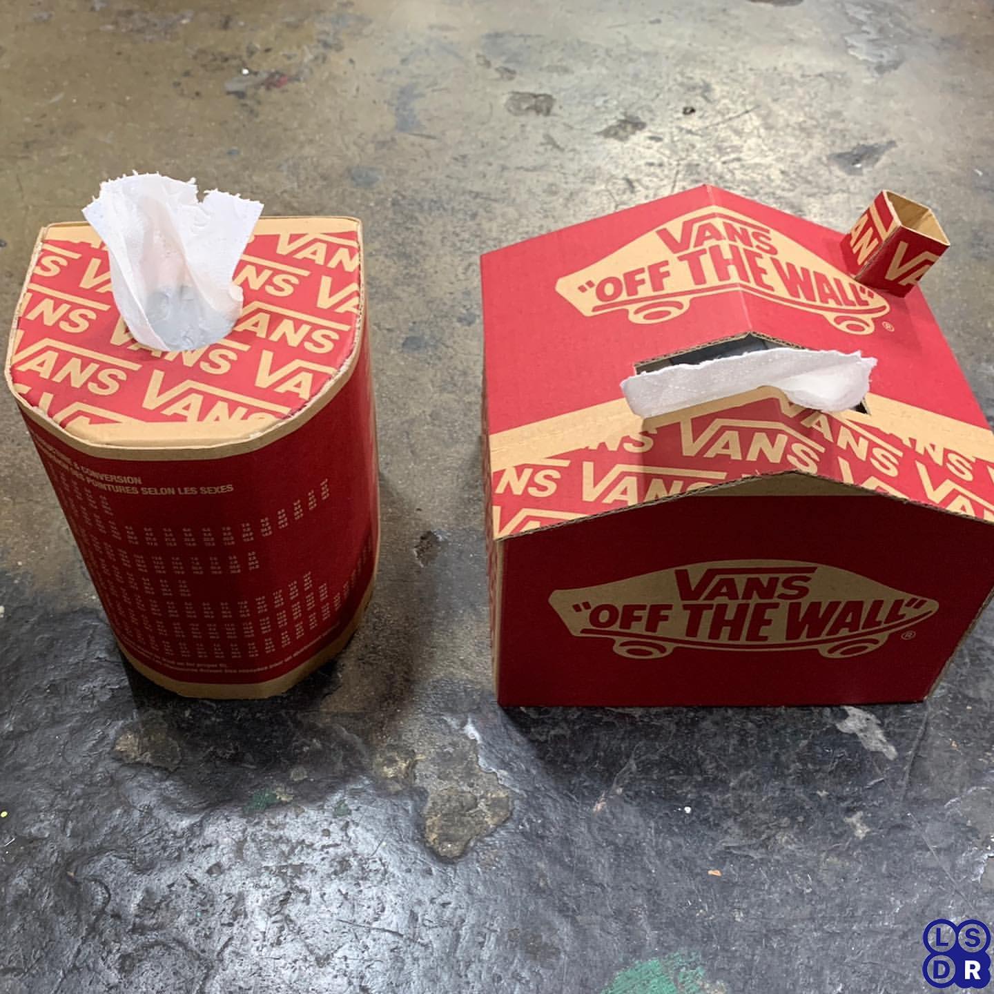 Vans  DIY 有点儿意思！Vans 鞋盒还能这么玩！