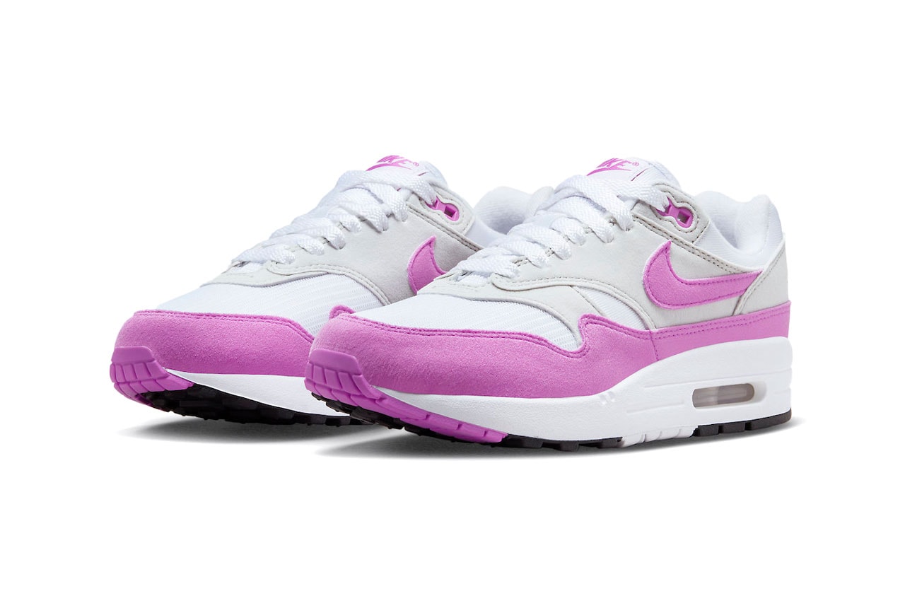 Nike，Air Max 1，FQ6868-111，Fuch  期待小姐姐上脚！全新 Nike Air Max 1 官图曝光！