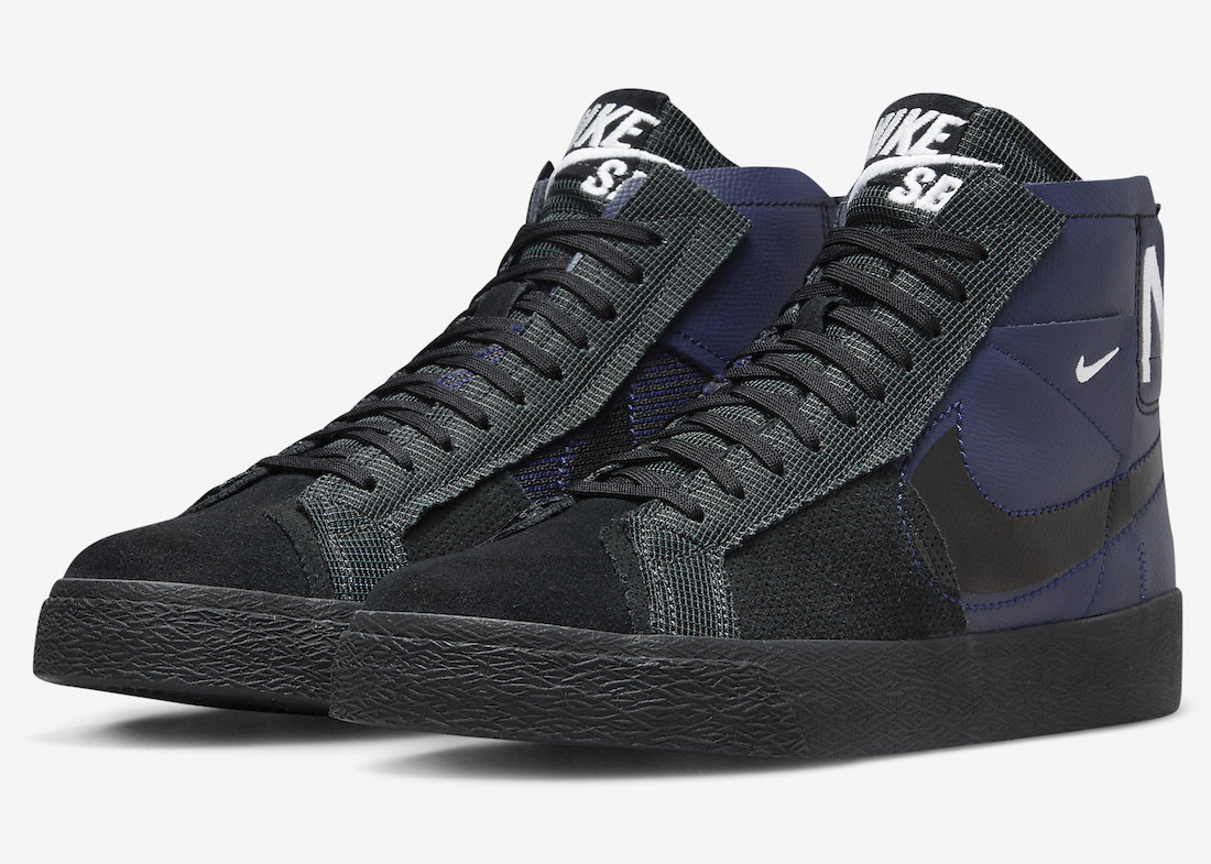 Nike,SB Blazer Mid Premium,FD5  解构造型太帅了！全新配色 Nike SB Blazer 官图曝光！