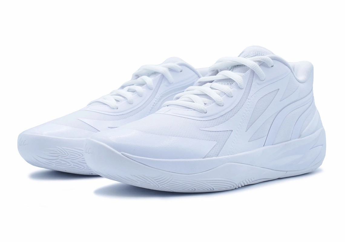 PUMA,MB.02 Lo,Triple White,379  都在等的「三球低帮」！原价入手机会来了！