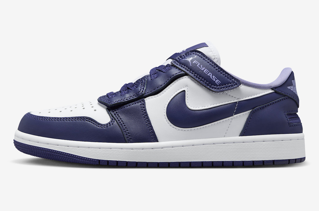 Air Jordan 1 Low FlyEase，DM120  紫罗兰配色＋解构设计！这双 AJ1 太特别了！