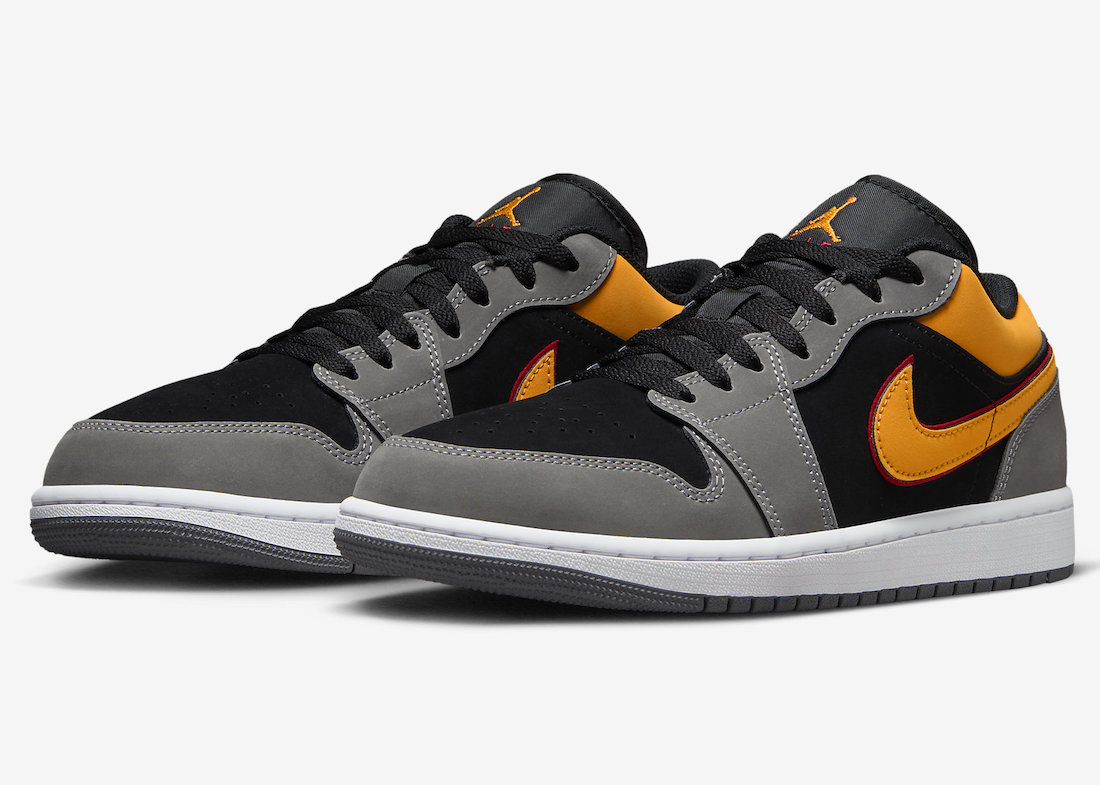 Air Jordan 1 Low，FN7308-008，Li  「影子灰」配色太帅了！全新 Air Jordan 1 Low 官图曝光！