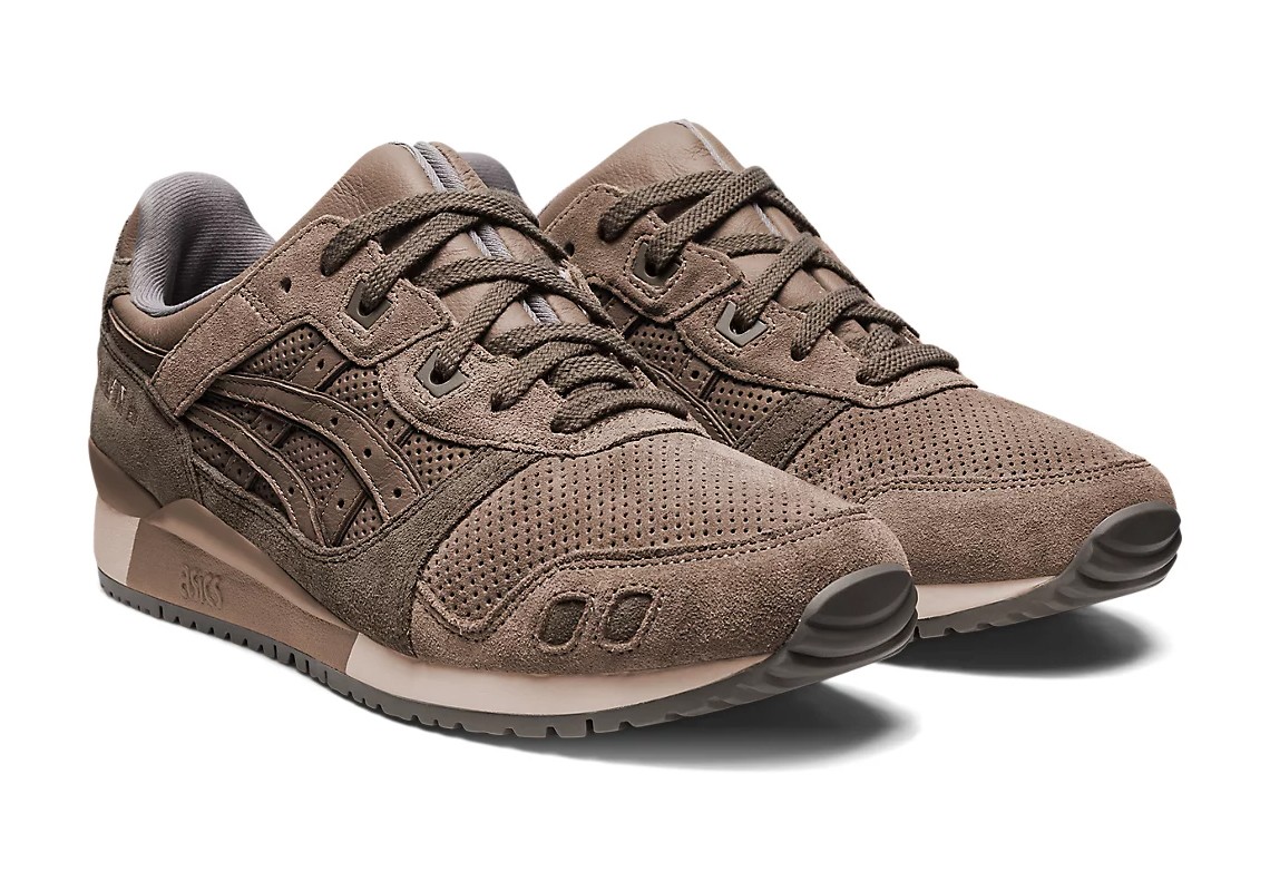 ASICS GEL-Lyte III，1201A762-25  简约高级大地色！全新 ASICS GEL-Lyte III 实物曝光！