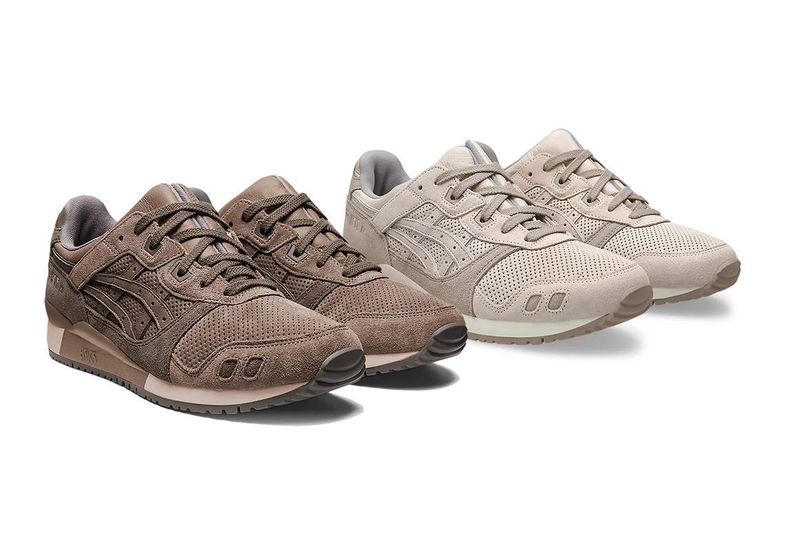 ASICS GEL-Lyte III，1201A762-25  简约高级大地色！全新 ASICS GEL-Lyte III 实物曝光！