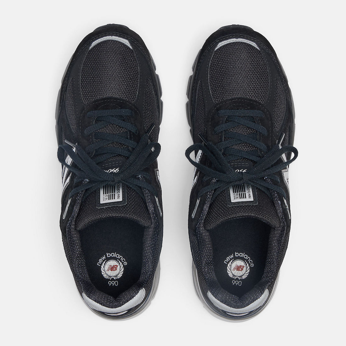 New Balance,990v4,Black Silver  低调不失质感！全新「黑银」NB 990v4 今年登场！