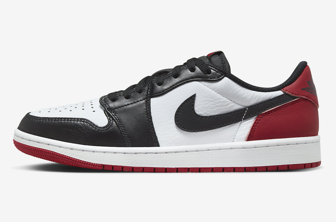 Air Jordan 1 Low OG,Black Toe,  上次市价 2k+！「黑脚趾 AJ1」发售日期终于确定！
