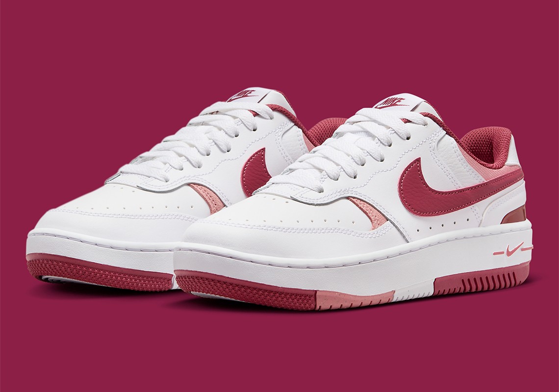 Nike，Gamma Force，FQ8877-100，“D  女生超爱的「浆果」配色！还是 Nike 的新鞋型！