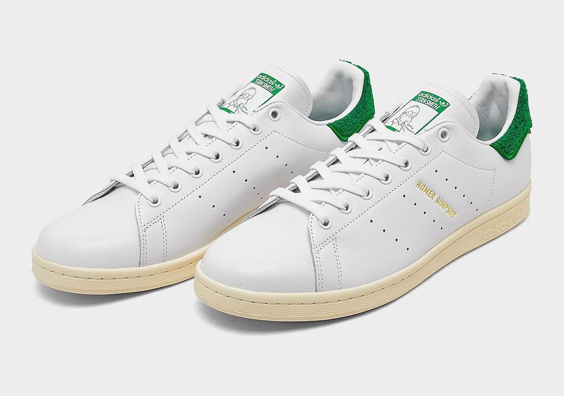 adidas Stan Smith，IE7564，Homer  这设计真有意思！辛普森 x adidas 联名曝光！