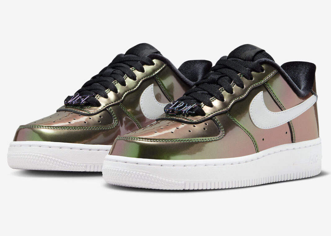 Nike Air Force 1 Low,Just Do I  超炫电镀鞋面！这双 AF1 太帅了！