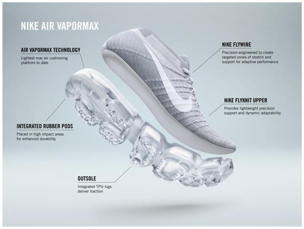 Nike,VaporMax Moc Roam,DZ7273-  小 CDG 联名！Nike「大气垫跑鞋」曝光新版本！