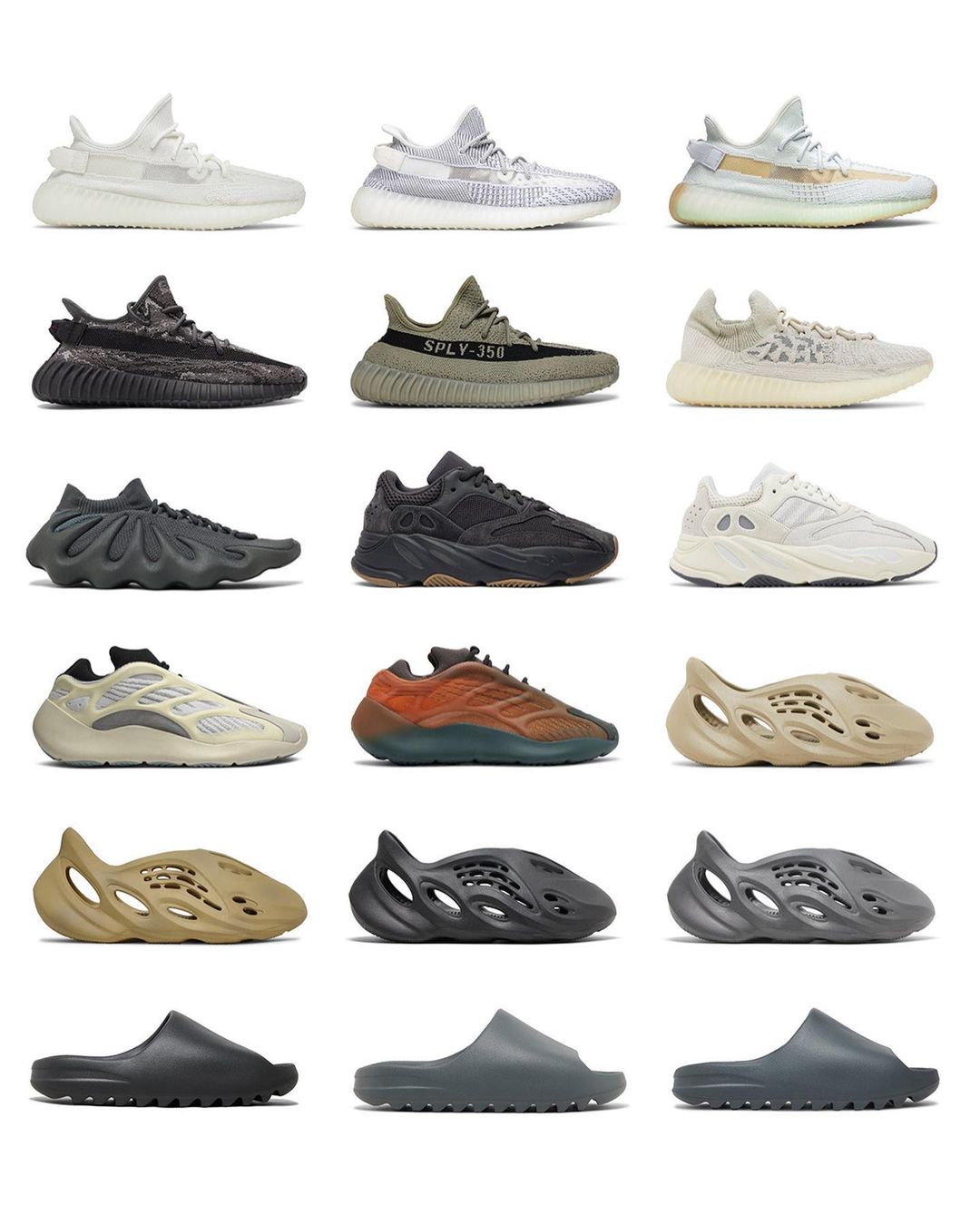 Yeezy Slide,Granite,ID4132,Sla  Yeezy 第二轮补货要来了？！发售清单泄露！