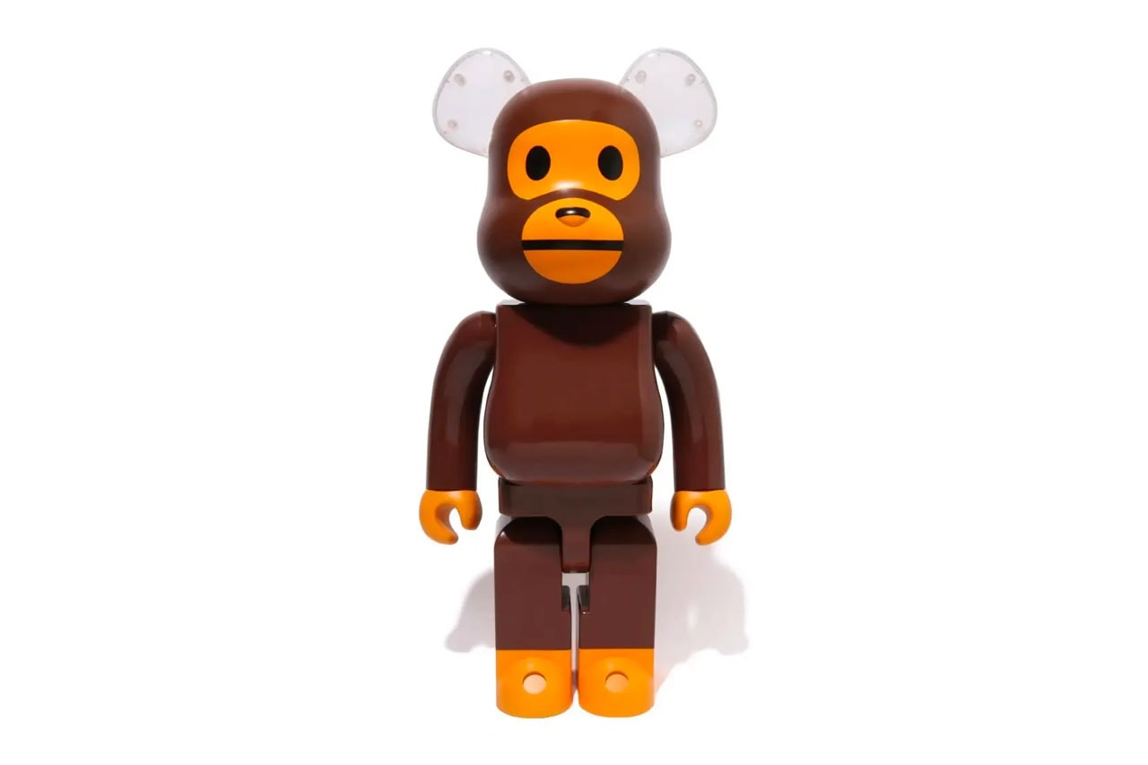 BE@RBRICK,A BATHING APE®,Baby  经典又可爱！BAPE® x BE@RBRICK 新联名悄悄登场！