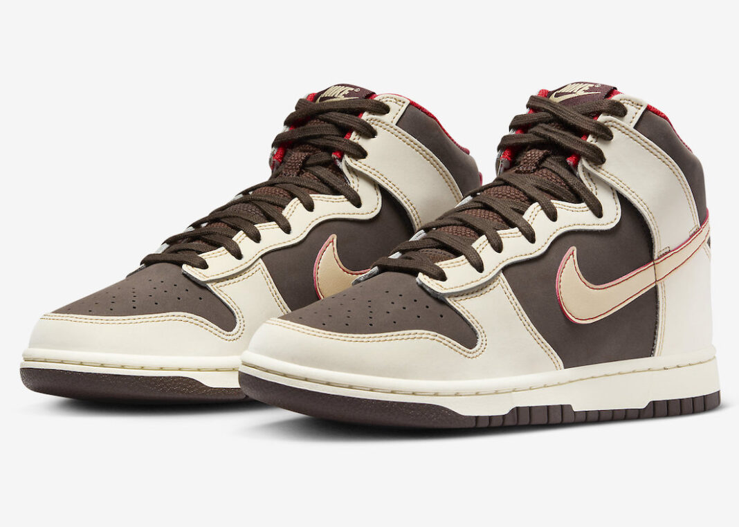 Nike,Dunk High SE,Baroque Brow  摩卡倒钩最强平替！TS 看完直呼内行！
