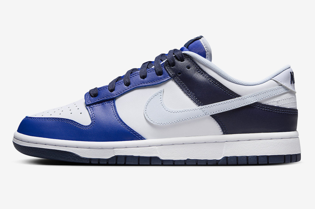 Nike Dunk Low,FQ8226-100  海军蓝装扮！全新 Nike Dunk Low 官图曝光！