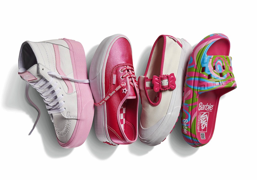Barbie,Vans  芭比最新联名曝光！鞋盒包装太用心了！