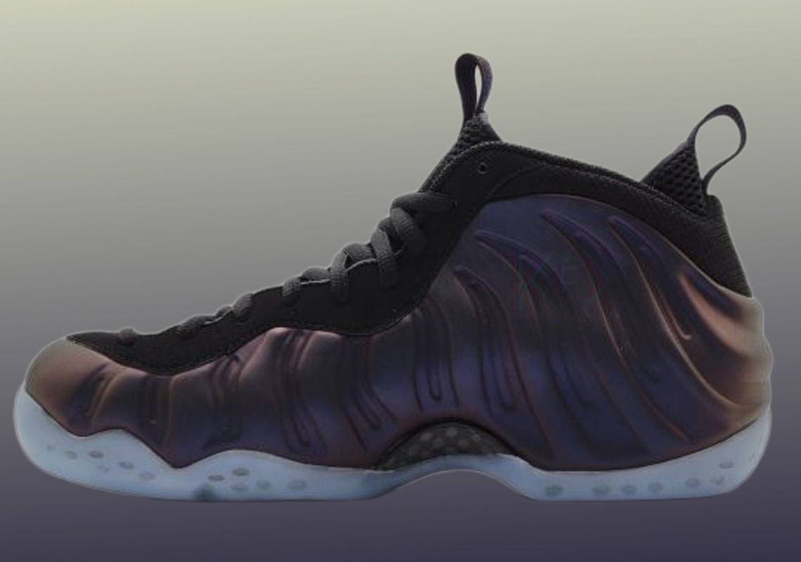 Nike Air Foamposite One,Eggpla  新版「茄子喷」最新实物泄露！鞋面暗藏玄机！