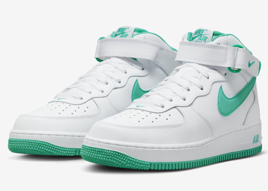Nike Air Force 1 Mid,Clear Jad  简约百搭！全新 Air Force 1 官图曝光！