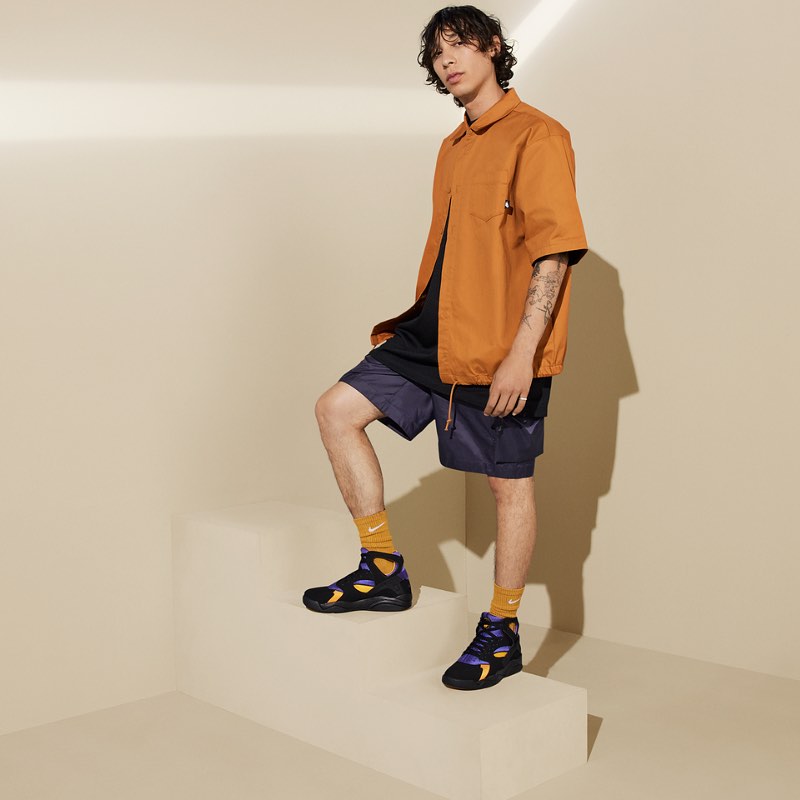 Nike Air Flight Huarache,Laker  湖人配色来了！科比战靴上脚曝光！