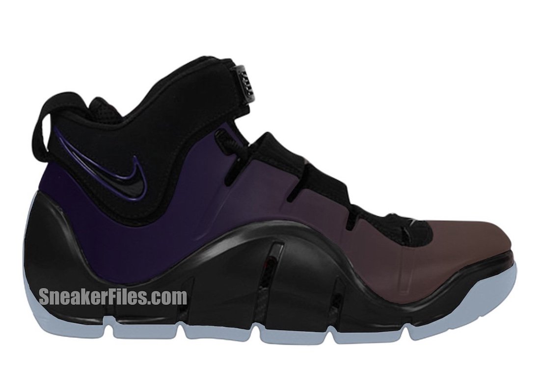 Nike,LeBron 4,Eggplant,FN6251-  又一款 LBJ4 确认发售！网友：这配色我熟！