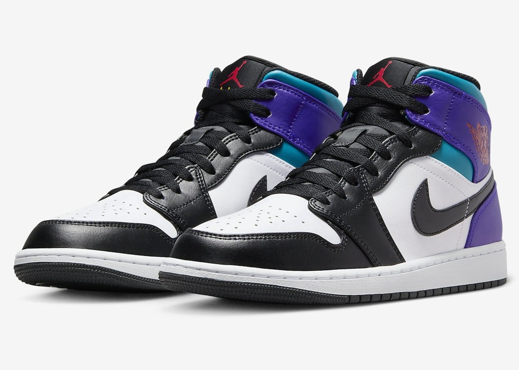 Air Jordan 1 Mid,DQ8426-154  「水鬼脚趾」AJ1 官图曝光！发售信息有了！