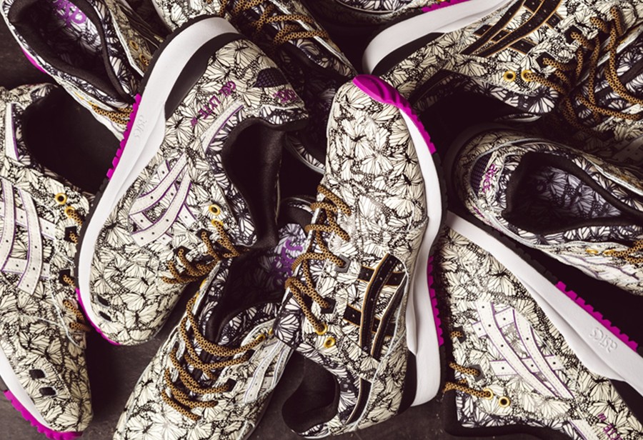 Anna Sui,atmos Pink,ASICS,Gel-  安娜苏元素点缀！ASICS 三方联名新鞋太吸睛！