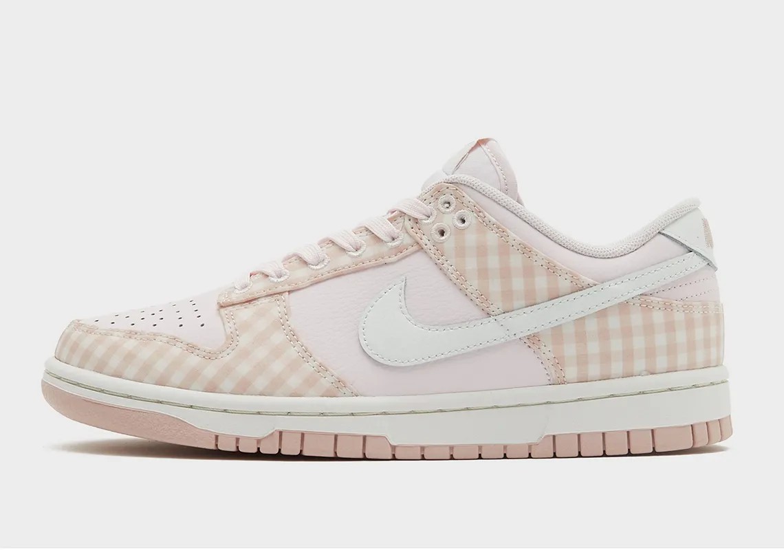 Nike,Dunk Low,Pink Gingham Pla  又一双猛男心动配色！Nike 新鞋太甜美了！
