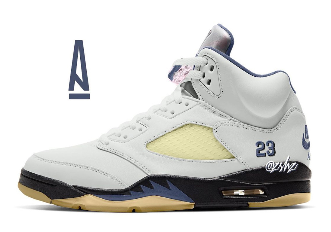 A Ma Maniére,AJ5,Air Jordan 5,  细节终于看清了！AMM x AJ5 发售日期有了！