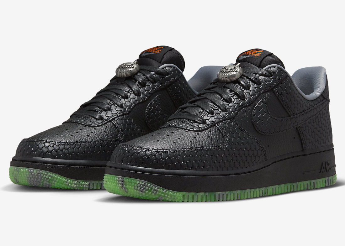 Nike,Air Force 1 Low,Halloween  提前曝光了！「万圣节」AF1 配件有点意思！