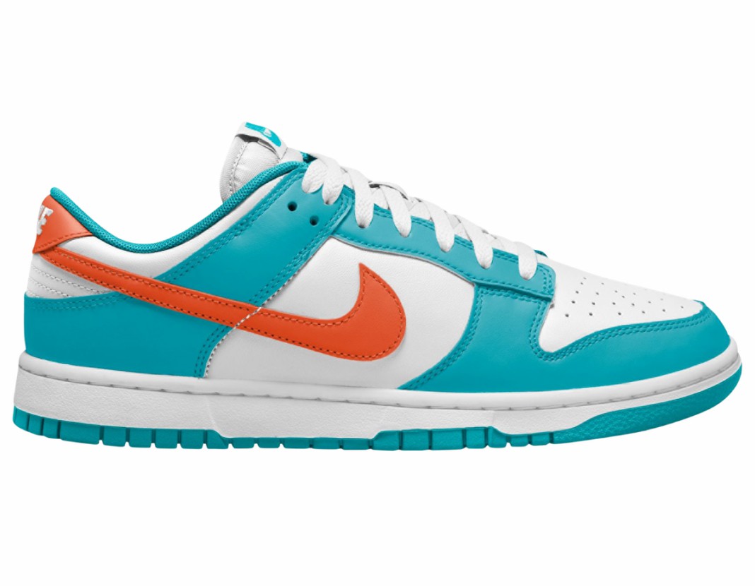 Nike,Dunk Low,Miami Dolphins,D  夏季百搭 +1！全新球队配色 Dunk 曝光！