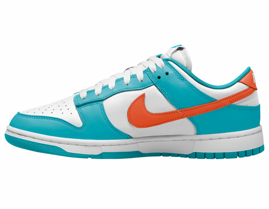 Nike,Dunk Low,Miami Dolphins,D  夏季百搭 +1！全新球队配色 Dunk 曝光！