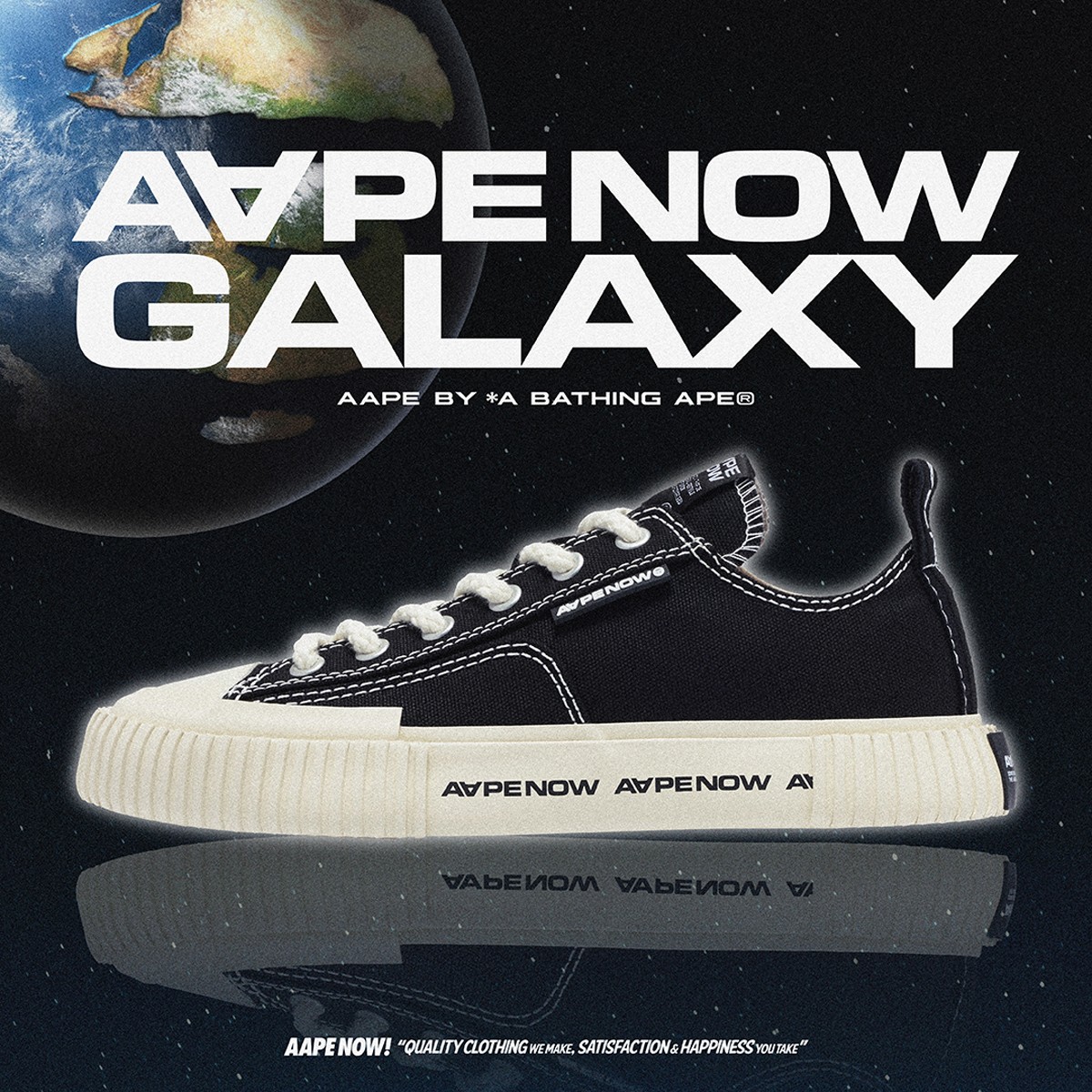 AAPE,AAPENOW 2023 GALAXY  复古又百搭！AAPE 全新鞋型悄悄上架！