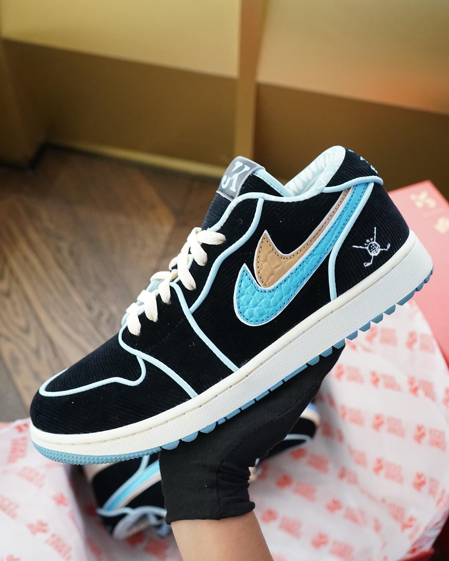 Air Jordan 1 Golf,DJ Khaled  DJ Khaled x AJ 新联名实物！满满都是细节！