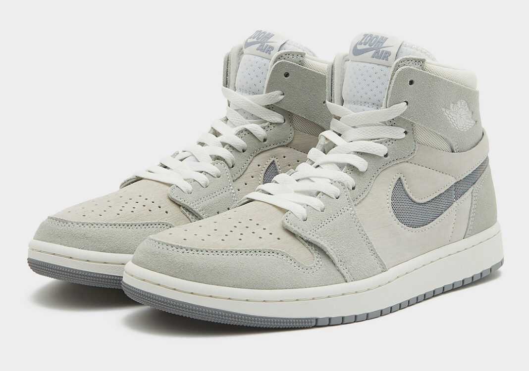 AJ1,Air Jordan 1,High Zoom CMF  全新「酷灰」AJ1 官图！这次脚感更好了！
