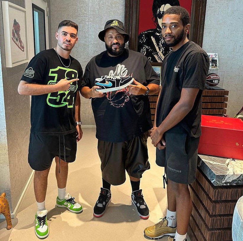 AJ3,J Balvin,Air Jordan 3,Mede  DJ Khaled 又晒狠鞋了！专属的亲友限定！