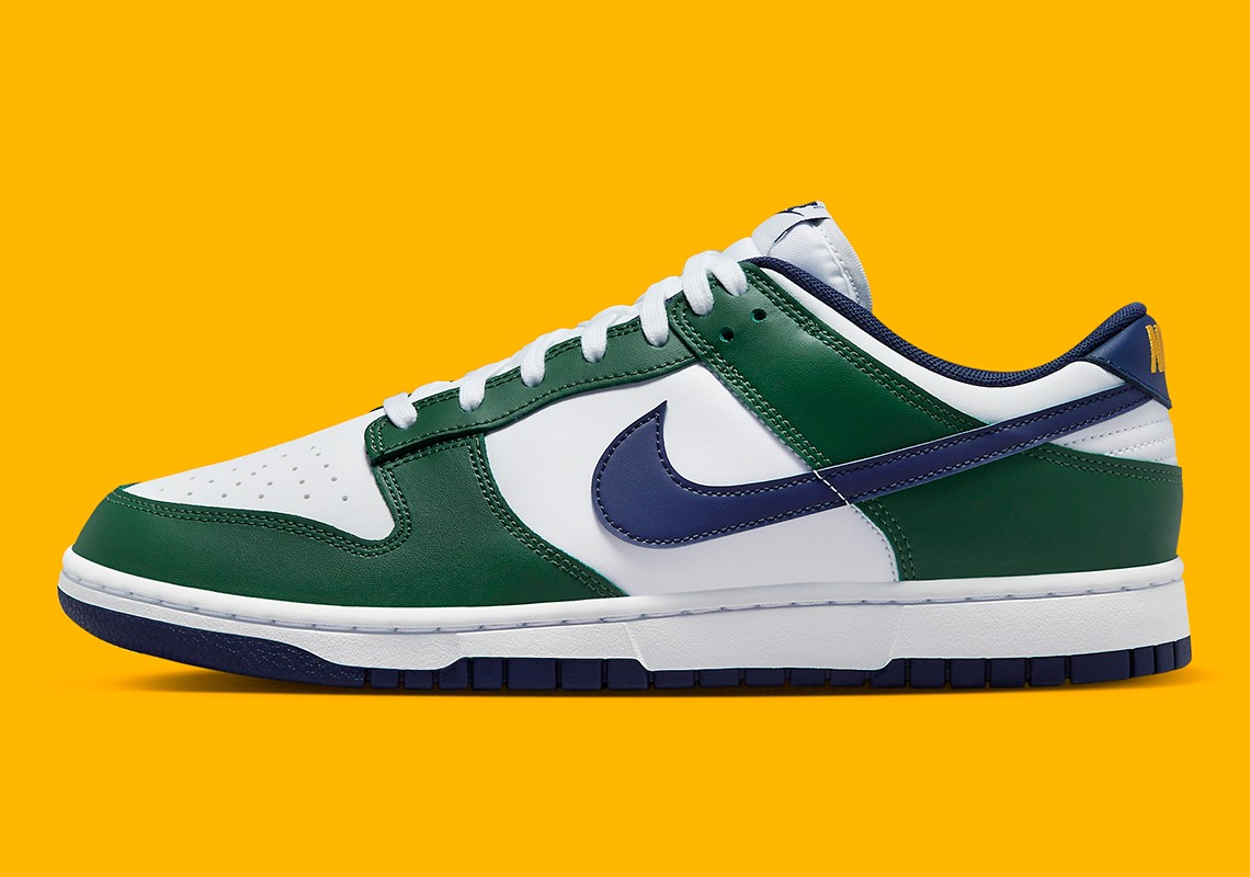 Nike,Dunk Low,Gorge Green,FV69  超讨喜清新造型！新「白绿」Dunk Low 即将登场！
