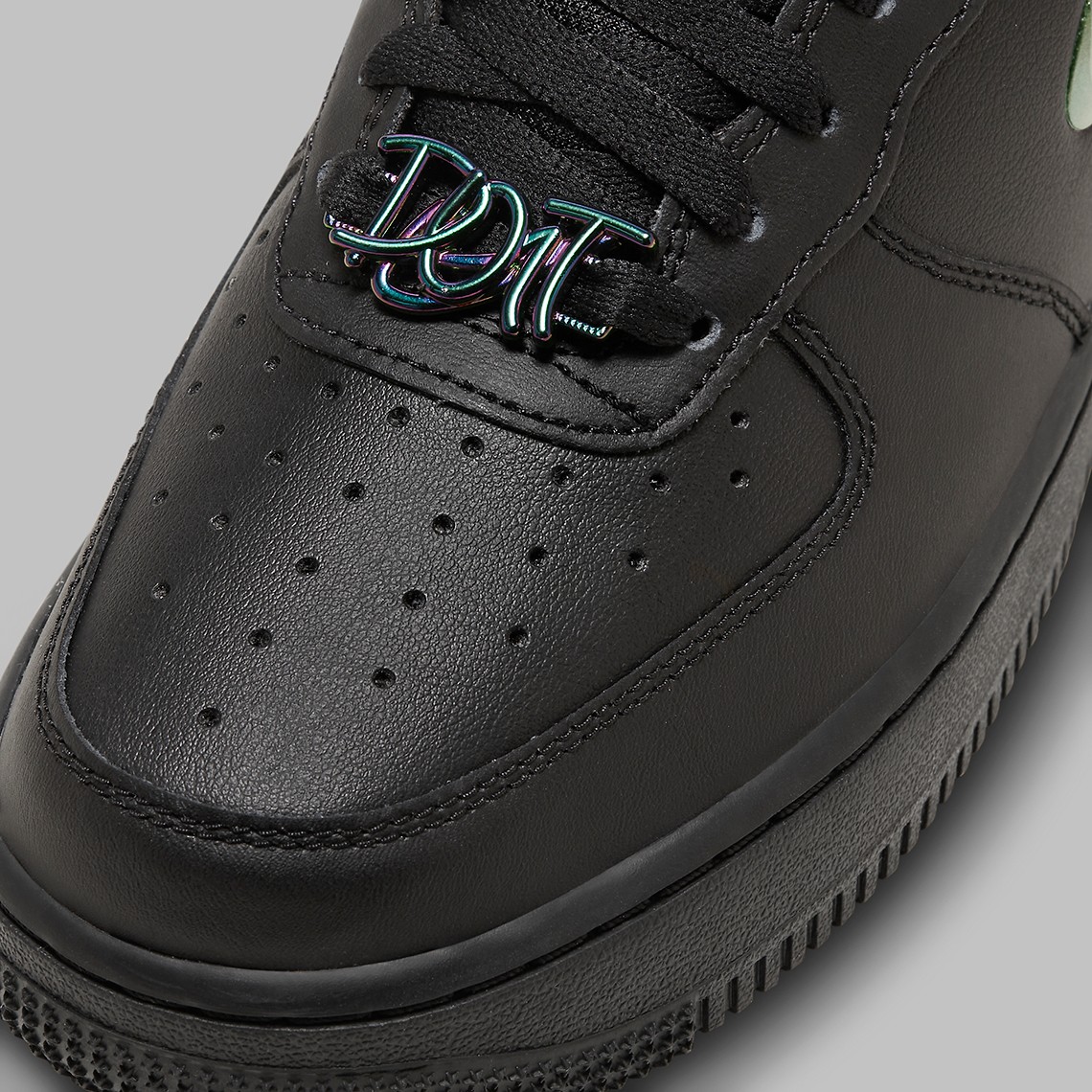 Nike,Air Force 1,Just Do It,FB  「炫彩黑武士」AF1 官图曝光！这个细节有点意思！