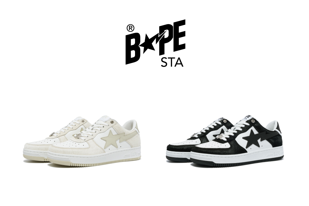 不多见,的,材质,BAPE,「,高规格,高,规格,」,  不多见的材质！BAPE®「高规格」新鞋更百搭了！