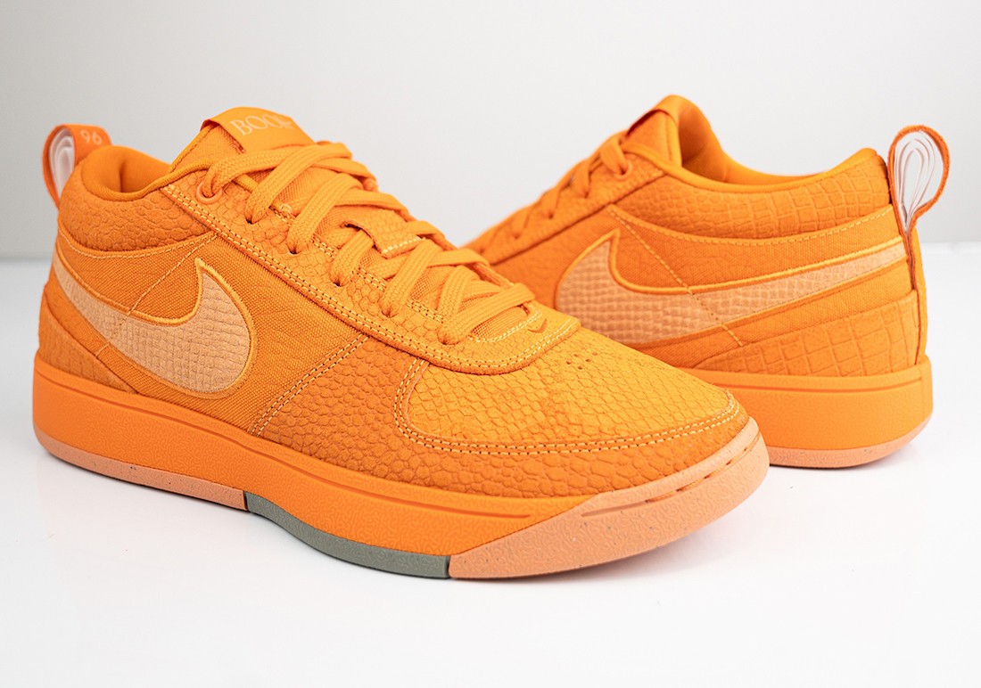 Nike,Book 1,Clay Orange,Light  「布克 1 代」高清实物曝光！细节看清了！