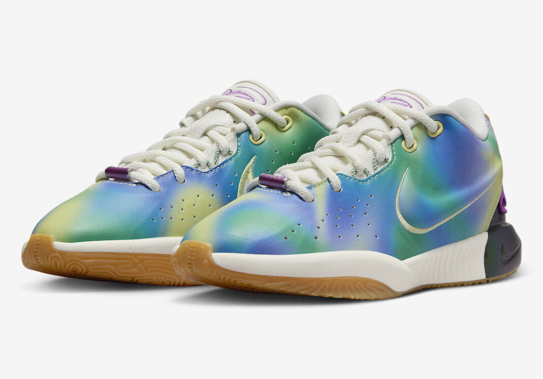 Nike LeBron 21,GS,Multi-Color,  北极光太美了！全新 Nike LeBron 21 官图曝光！