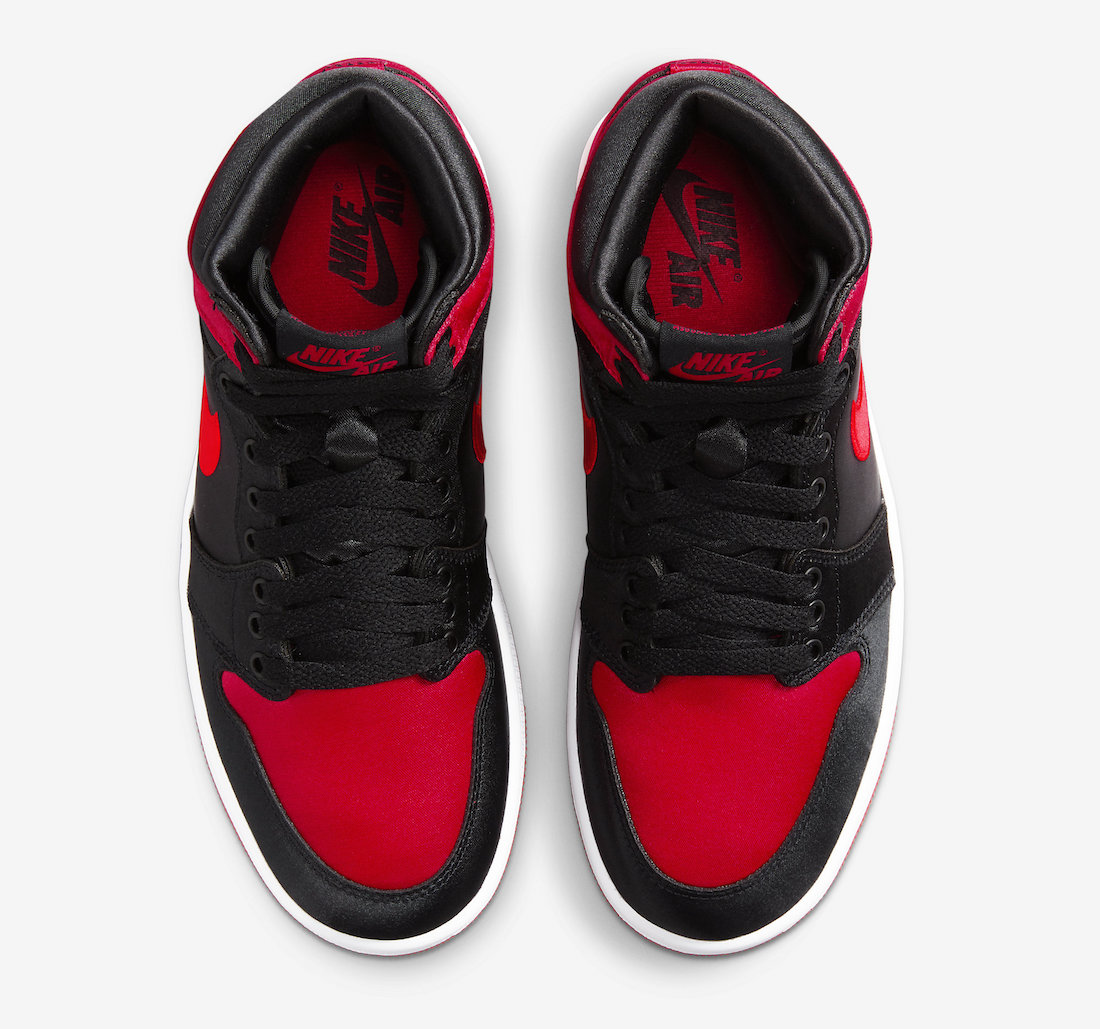 Air Jordan 1,Satin Bred,AJ1,FD  「丝绸禁穿」AJ1 下月登场！上脚颜值你打几分？