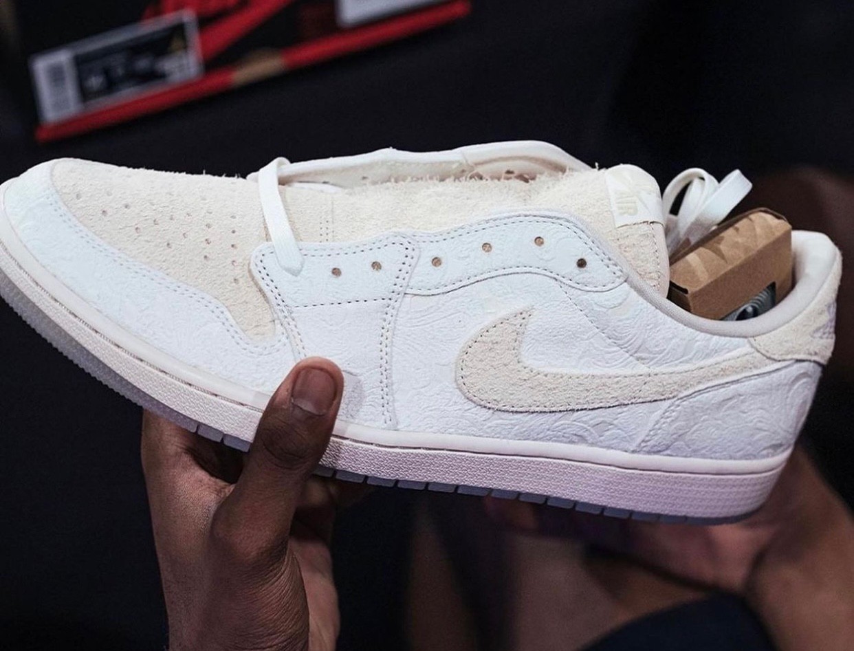 Chris Paul x Air Jordan 1 Low  保罗 PE AJ1 上脚图曝光！颜值打几分？