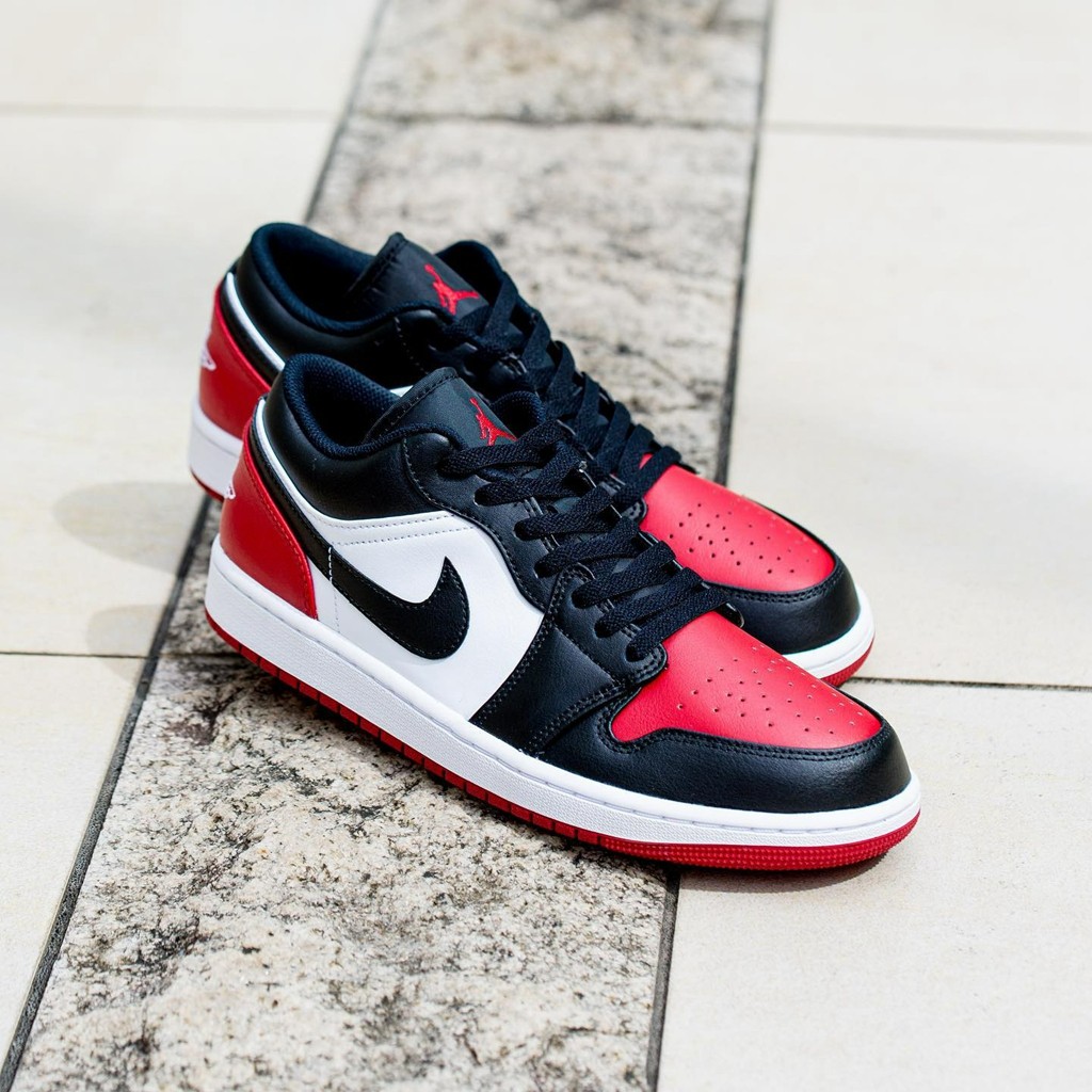 黑脚趾,Air Jordan 1 Low  又一黑脚趾 AJ1 Low 登场！最新实物美图！